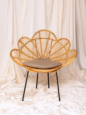 FLORA - Rattan Flower Chair