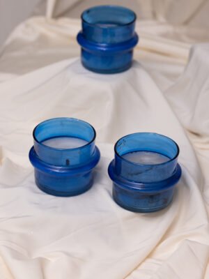 AZURA - Blue Small Beldi Candles Set