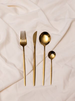 OREL - Gold Cutlery Set