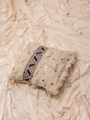 ÉCLAT - Sequin Berber Cushion